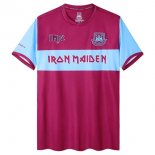 Maillot De Foot Iron Maiden x West Ham Domicile Retro Pas Cher