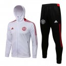 Sweat Shirt Capuche Manchester United 2022 Blanc Pas Cher