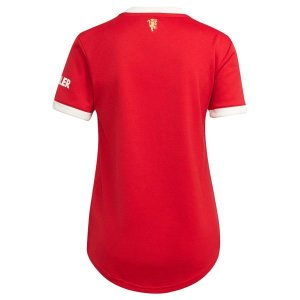 Thailande Maillot De Foot Manchester United Domicile Femme 2021-2022 Rouge Pas Cher