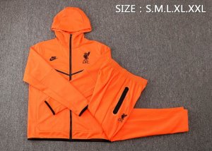 Sweat Shirt Capuche Liverpool 2022-2023 Orange Pas Cher