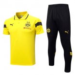 Polo Borussia Dortmund Ensemble Complet 2023-2024 Jaune