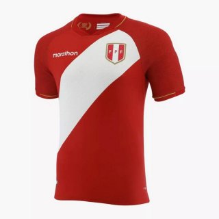 Thailande Maillot De Foot Pérou Exterieur 2021 Rouge Pas Cher