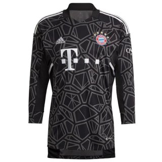 Thailande Maillot De Foot Bayern Munich Gardien 2022-2023 Noir Pas Cher