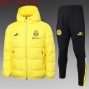 Manteau de duvet Borussia Dortmund Ensemble Complet 2024-2025 Jaune