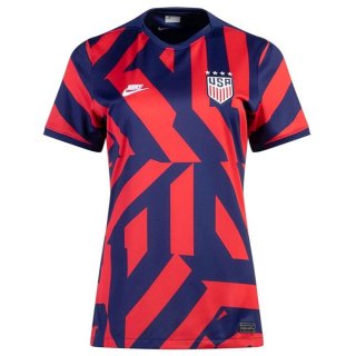 Thailande Maillot De Foot États-Unis Exterieur Femme 2022 Rouge Pas Cher