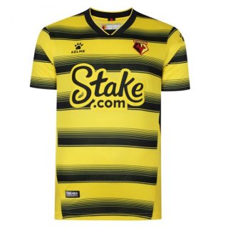 Thailande Maillot De Foot Watford Domicile 2021-2022 Jaune Pas Cher