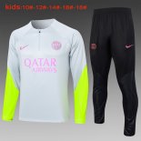 Enfant Training PSG 2024-2025 Gris Rose