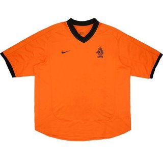 Thailande Maillot De Foot Pays-Bas Domicile Retro 2000 Orange Pas Cher