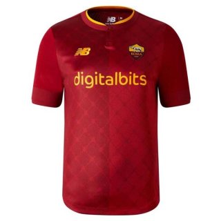 Thailande Maillot De Foot AS Roma Domicile 2022-2023 Pas Cher