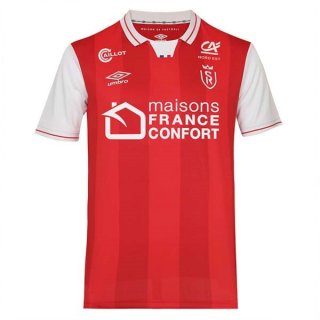 Thailande Maillot De Foot Stade De Reims Domicile 2021-2022 Pas Cher