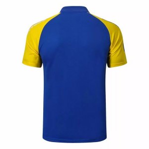 Polo Boca Juniors 2021-2022 Bleu Jaune Pas Cher