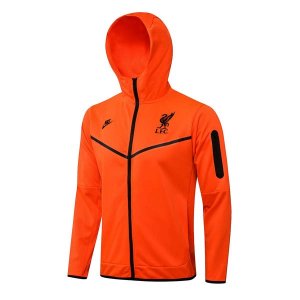 Sweat Shirt Capuche Liverpool 2022-2023 Orange Pas Cher