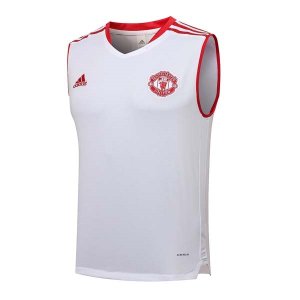 Maillot De Foot Manchester United Sans Manches Ensemble Complet 2021-2022 Pas Cher