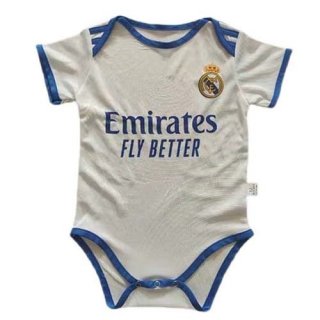 Maillot De Foot Real Madrid Domicile Bebé 2021-2022 Pas Cher