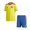 Maillot De Foot Columbia Domicile Enfant 2021 Jaune Pas Cher