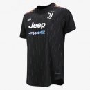 Thailande Maillot De Foot Juventus Exterieur Femme 2021-2022 Noir Pas Cher