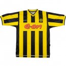 Thailande Maillot De Foot Dortmund Domicile Retro 2000 Jaune Pas Cher