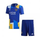 Maillot De Foot Boca Juniors Third Enfant 2021-2022 Bleu Pas Cher