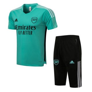 Maillot De Foot Entrainement Arsenal Ensemble Complet 2022 Vert Pas Cher