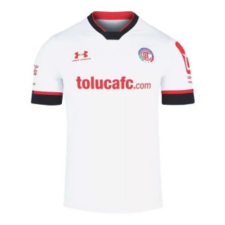 Thailande Maillot De Foot Deportivo Toluca Exterieur 2021-2022 Blanc Pas Cher