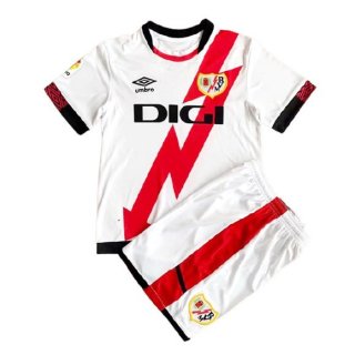 Maillot De Foot Rayo Vallecano Domicile Enfant 2021-2022 Pas Cher