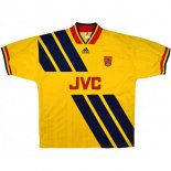 Thailande Maillot De Foot Arsenal Exterieur Retro 1993 1994 Jaune Pas Cher