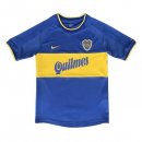 Thailande Maillot De Foot Boca Juniors Domicile Retro 2000 Bleu Pas Cher