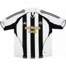 Thailande Maillot De Foot Newcastle United Domicile Retro 2005 2006 Noir Blanc Pas Cher