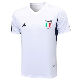 Maillot De Foot Entrainement Italie 2023-2024 Blanc