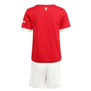 Maillot De Foot Manchester United Domicile Enfant 2021-2022 Rouge Pas Cher