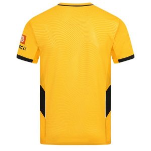 Thailande Maillot De Foot Wolves Domicile 2021-2022 Jaune Pas Cher