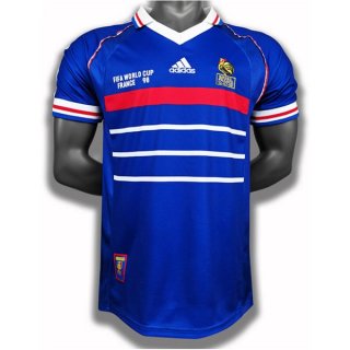 Thailande Maillot De Foot France Retro 1998 Pas Cher