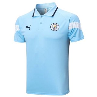 Polo Manchester City 2023-2024 Bleu