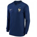 Thailande Maillot De Foot France Domicile ML 2022-2023 Pas Cher