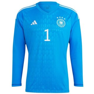 Thailande Maillot De Foot Allemagne NO.1 Gardien 2022-2023 Pas Cher