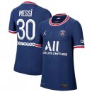 Maillot De Foot Paris Saint Germain NO.30 Messi Domicile Enfant 2021-2022 Pas Cher