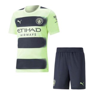 Maillot De Foot Manchester City Third Enfant 2022-2023 Pas Cher