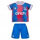 Maillot De Foot Crystal Palace Domicile Enfant 2022-2023 Rouge Bleu Pas Cher