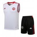 Maillot De Foot Manchester United Sans Manches Ensemble Complet 2021-2022 Pas Cher