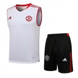 Maillot De Foot Manchester United Sans Manches Ensemble Complet 2021-2022 Pas Cher