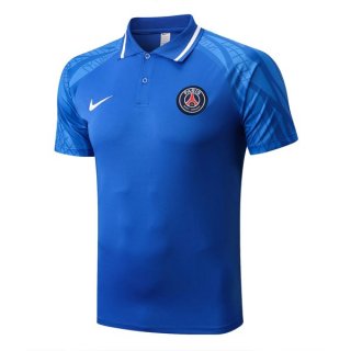 Polo PSG 2022-2023 Bleu Pas Cher