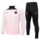 Survetement Paris Saint Germain 2022-2023 Rose Noir Pas Cher