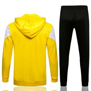 Sweat Shirt Capuche Borussia Dortmund 2022 Jaune Pas Cher