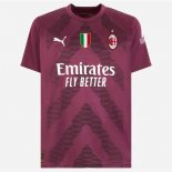 Thailande Maillot De Foot AC Milan Gardien 2022-2023 Rouge Pas Cher