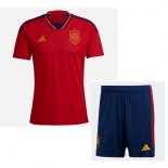 Maillot De Foot Espagne Domicile Enfant 2022-2023 Pas Cher