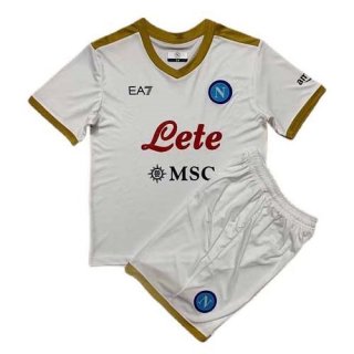 Maillot De Foot Napoli Exterieur Enfant 2021-2022 Pas Cher