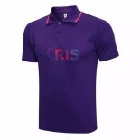 Polo Paris Saint Germain 2021-2022 Purpura Pas Cher