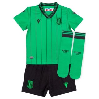 Maillot De Foot Stoke City Exterieur Enfant 2021-2022 Pas Cher