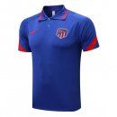 Polo Atletico Madrid 2022-2023 Bleu 1 Pas Cher