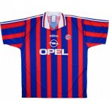 Thailande Maillot De Foot Bayern Domicile Retro 1995 1997 Bleu Rouge Pas Cher